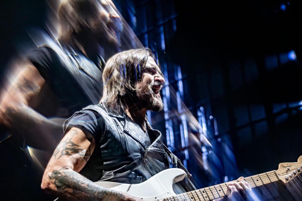 Juanes, en el Movistar Arena de Madrid.