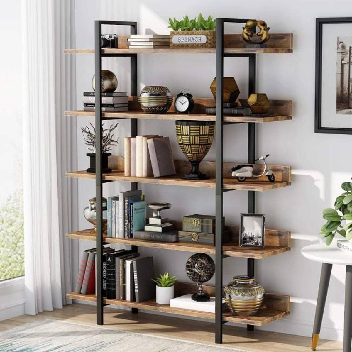 Estantería estilo industrial