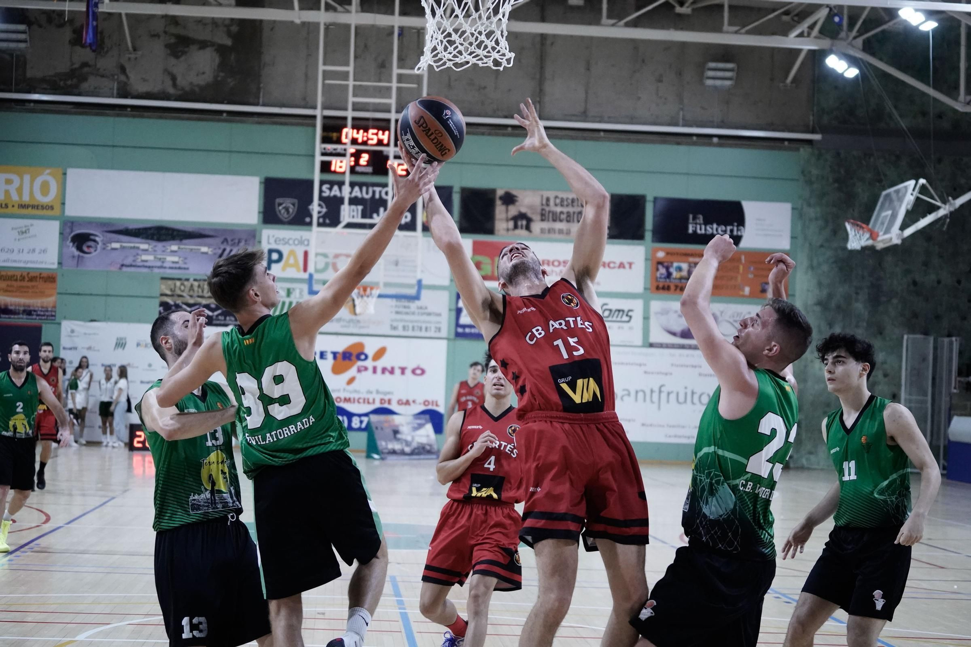 Totes les imatges del CB Vilatorrada-CB Artés, final masculina de la Copa Bages