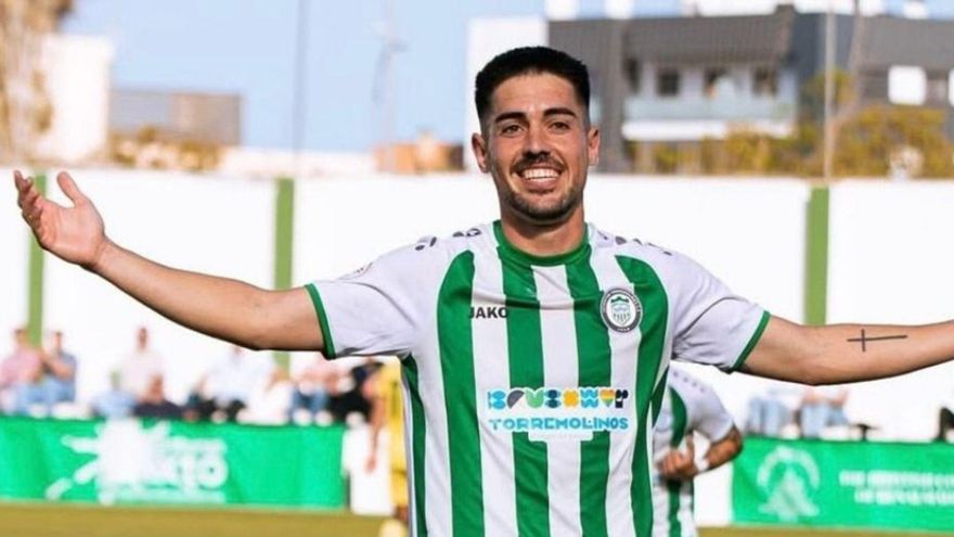 Fran Castillo con el Torremolinos. | F.C.