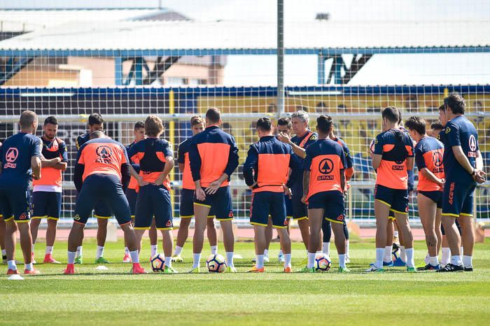 Entrenamiento de  la UDLP en El Hornillo