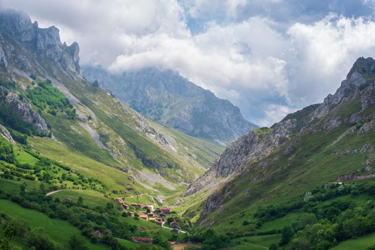 Cabrales, en los Picos de Europa