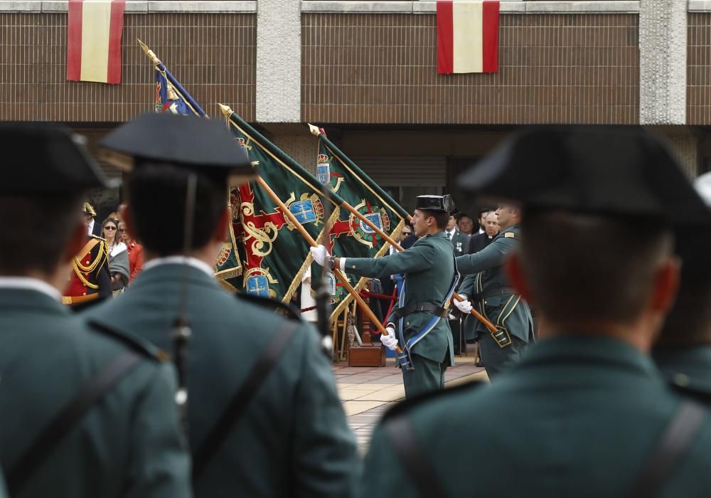 Actos oficiales en el cuartel del Rubín por el día del Pilar