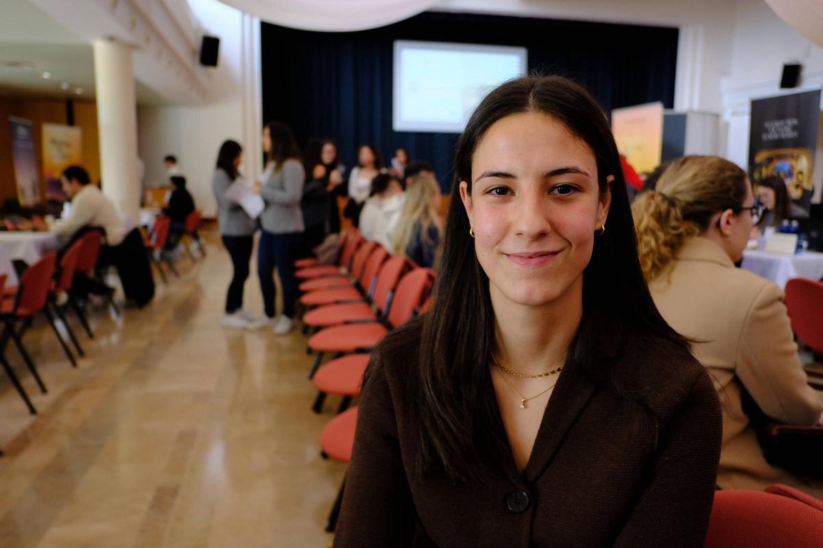 Marta García, estudiante
