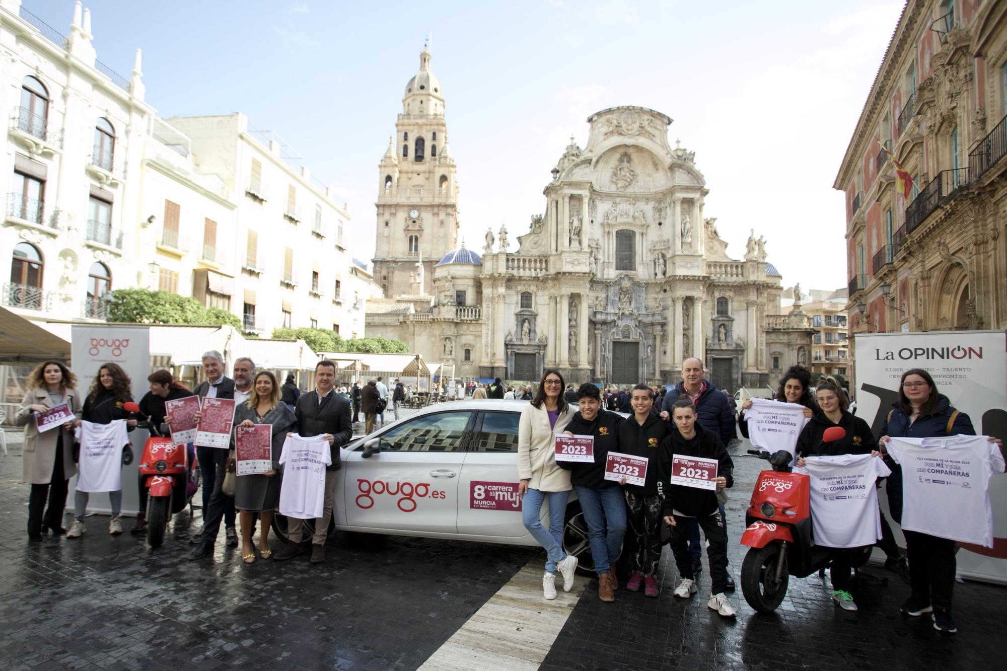 Presentación de la Carrera de la Mujer en Murcia 2023