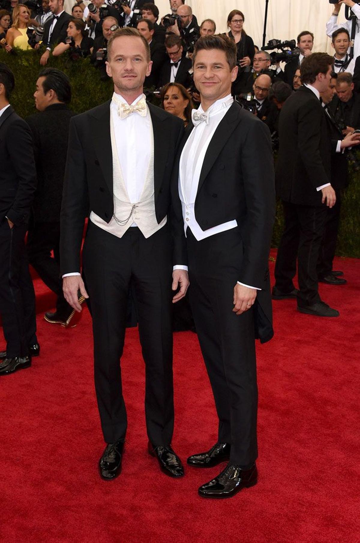 Gala Met 2015, Neil Patrick Harris y David Burtka