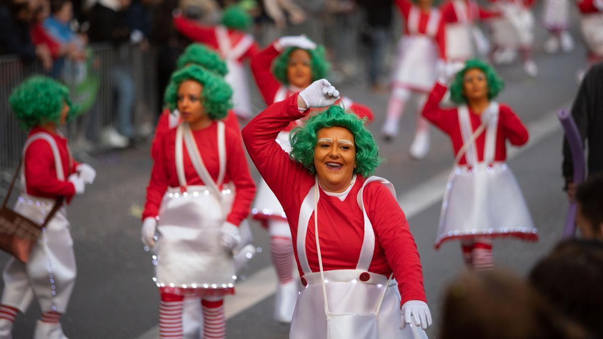 Karneval auf Mallorca: ein Bild von der Rua  in Palma (Archiv)