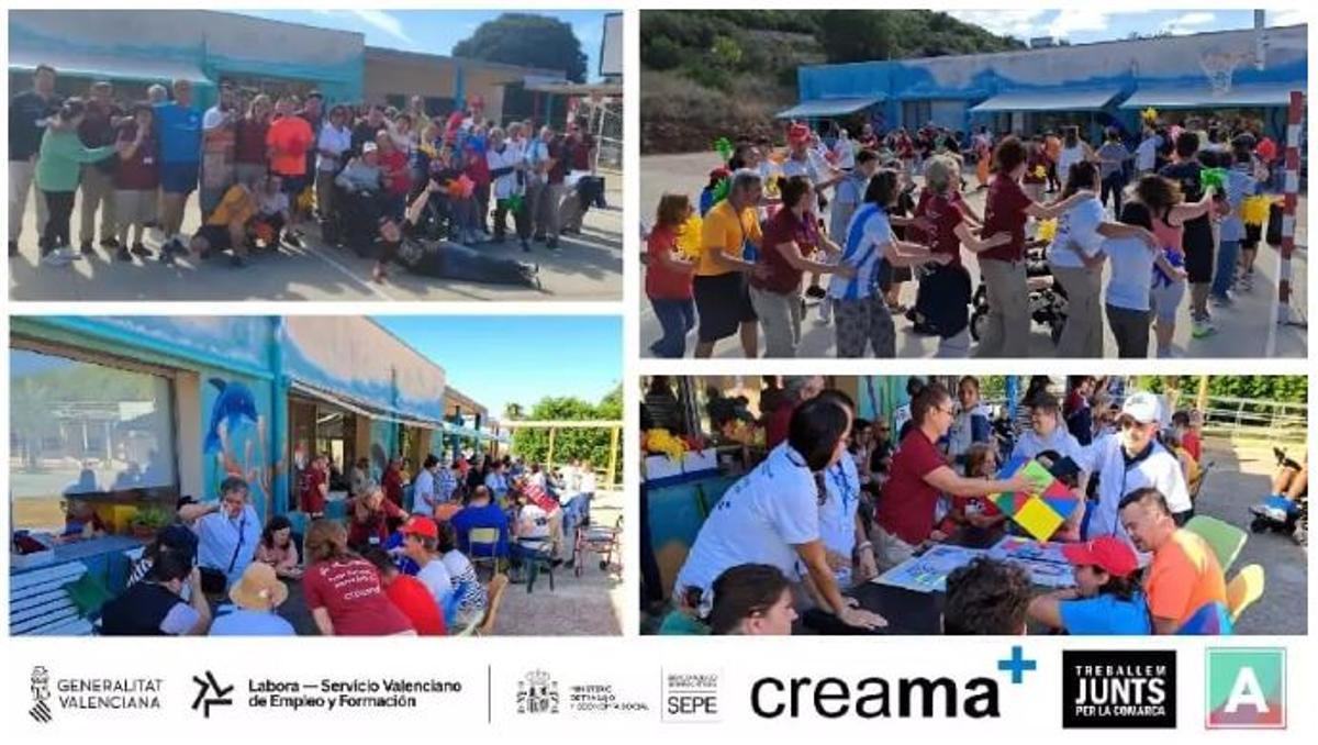 Alumnado del Taller de Empleo Marina Alta XIV de CREAMA