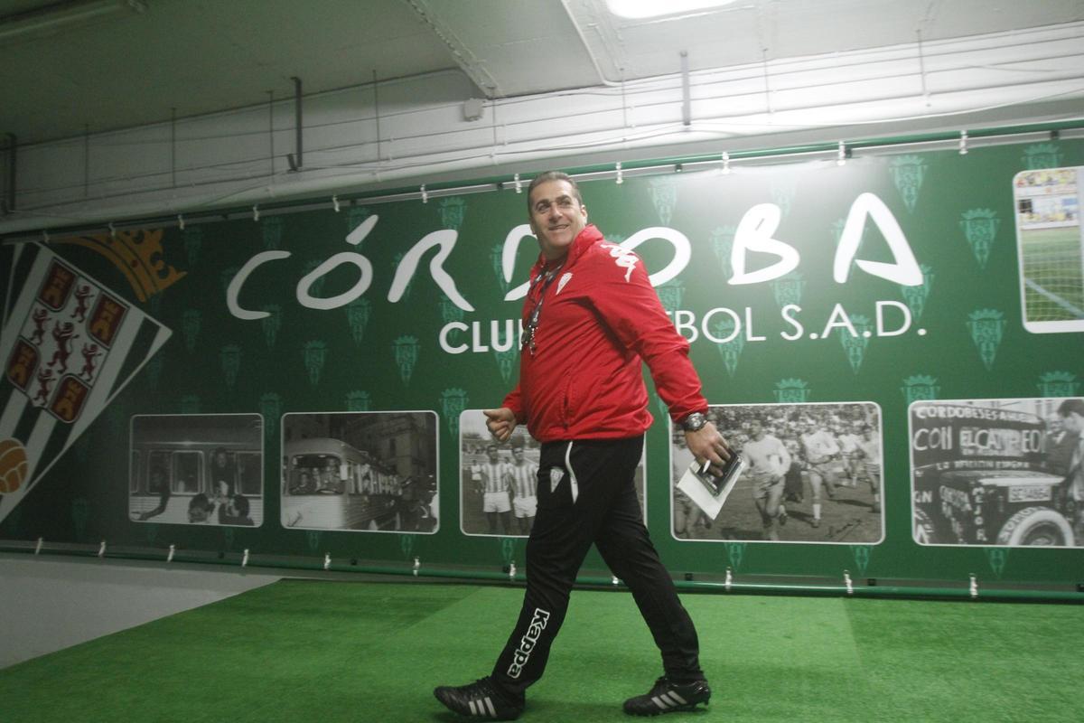 Sandoval, en uno de los pasillos de El Arcángel.