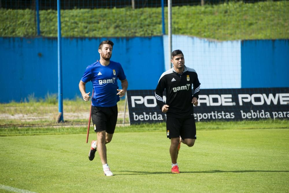 Entrenamiento del Real Oviedo