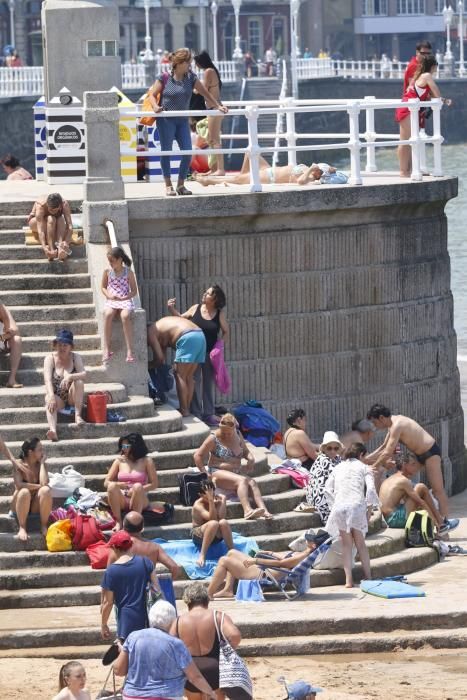 Ola de calor en Asturias