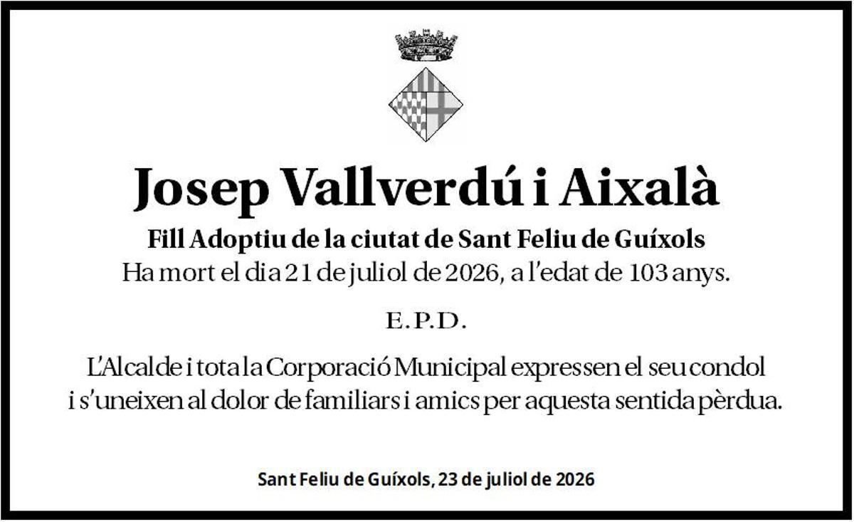 Josep Vallverdú i Aixalà