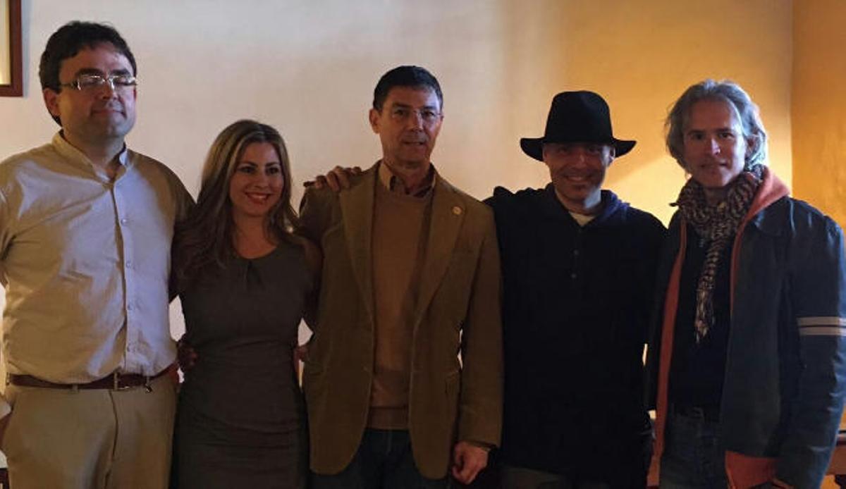 Presentación ayer del libro en Gáldar.