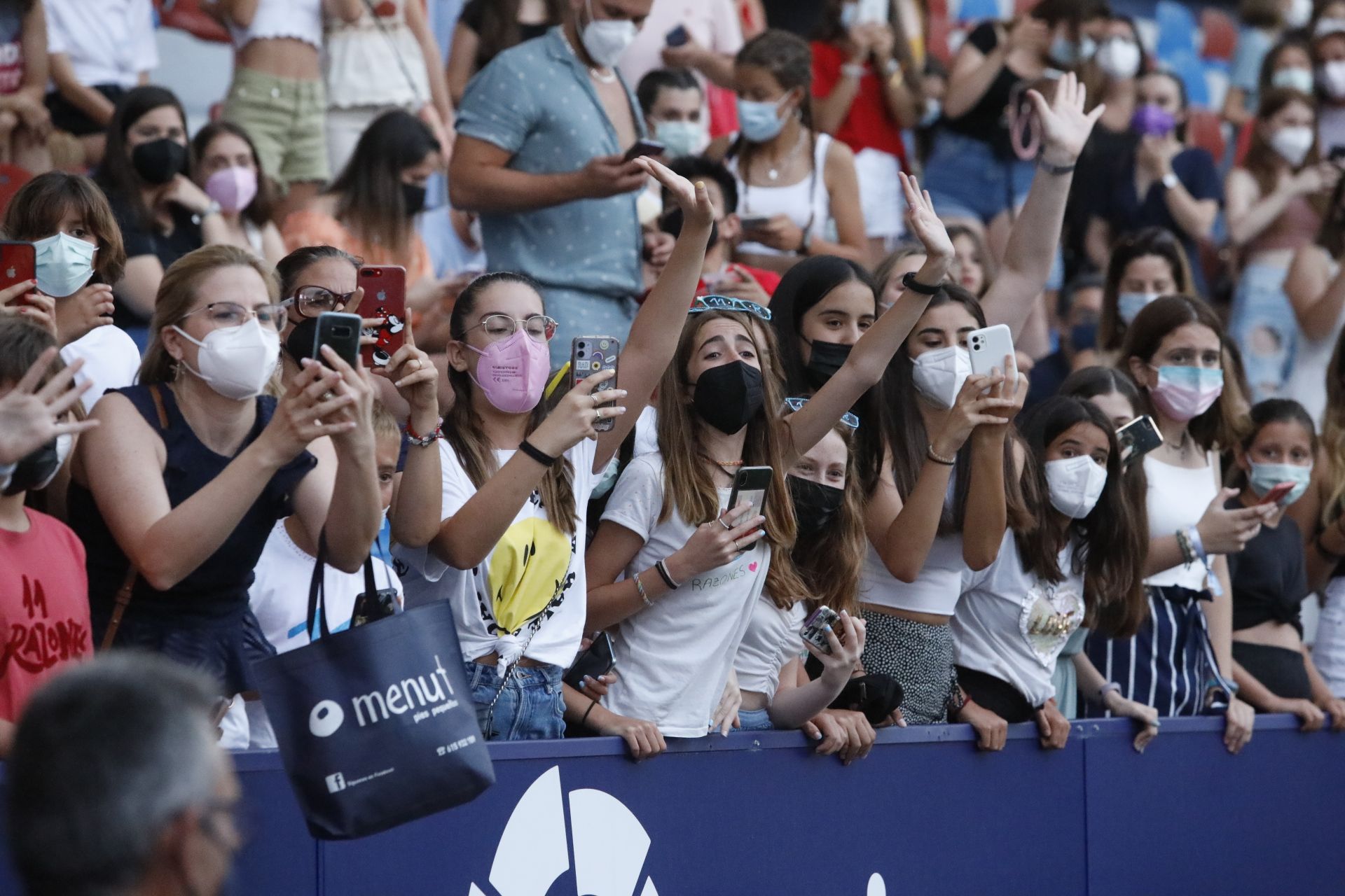 Concierto de Aitana en València, el último antes de la reducción de aforo