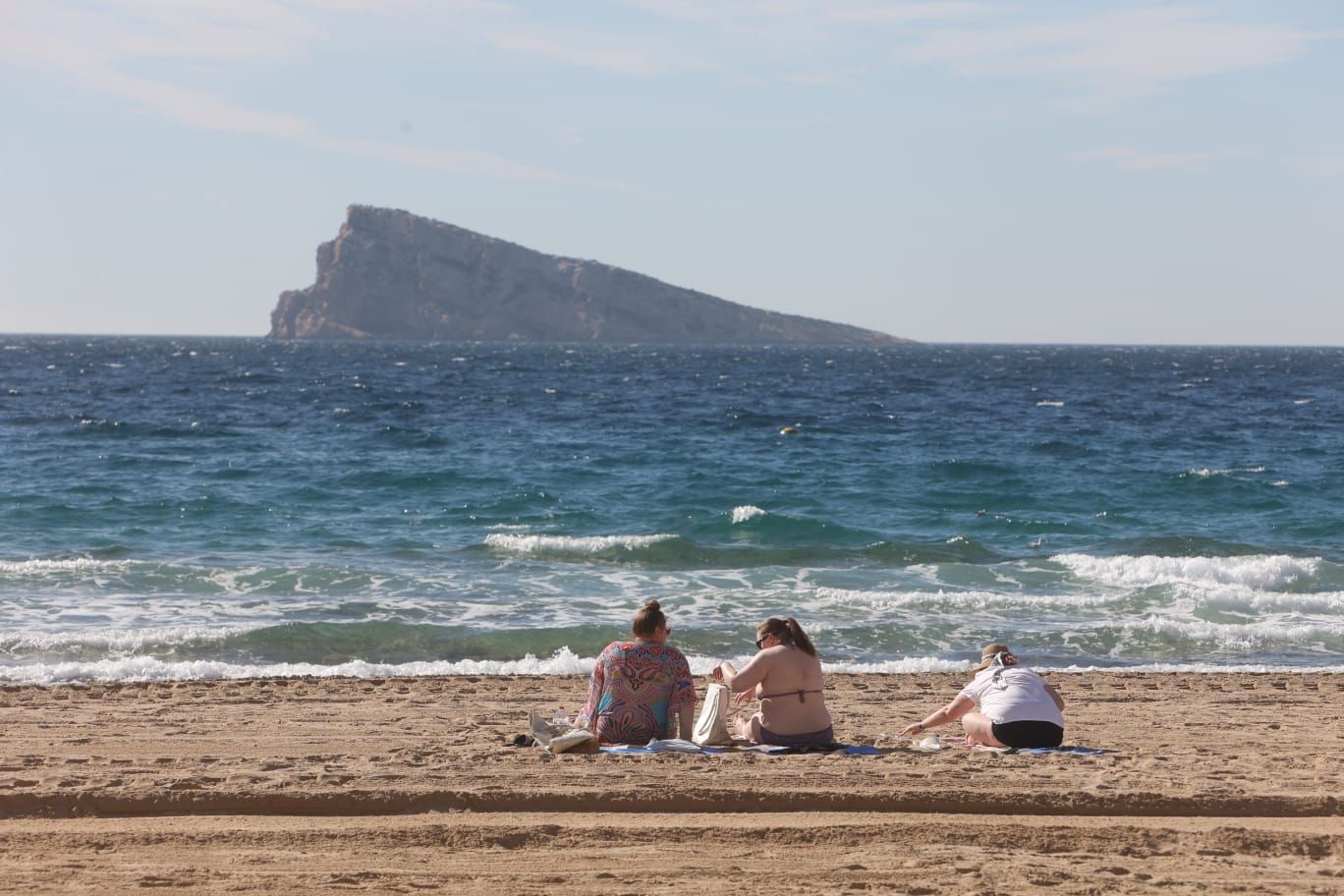 22 de febrero en Benidorm: el calor invita a la playa