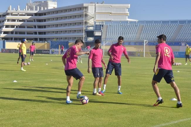 Entrenamiento de la UD Las Palmas en Maspalomas