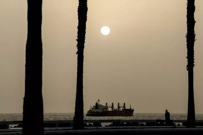 La calima tapona el cielo de Gran Canaria