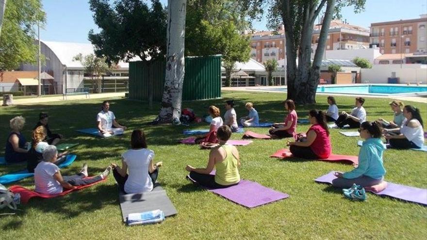 El encuentro de practicantes de yoga se celebrará el día 17