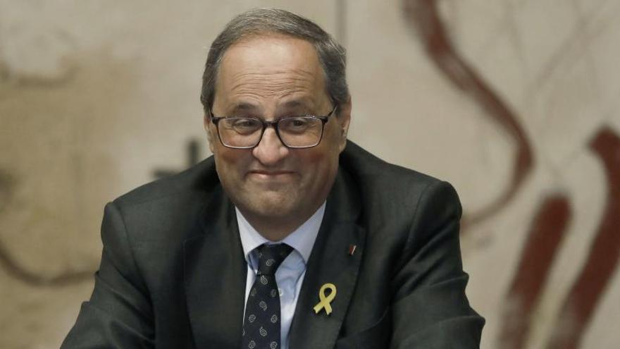 El juez del TSJC rechaza la petición de Torra de apartarle del caso