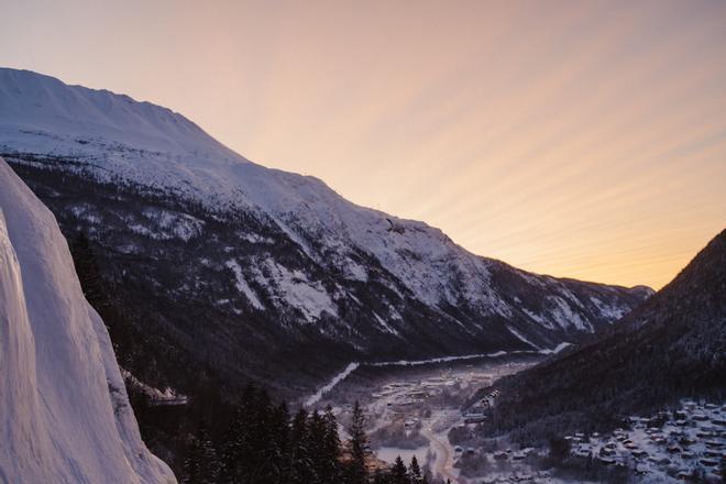 Panorámica de Rjukan