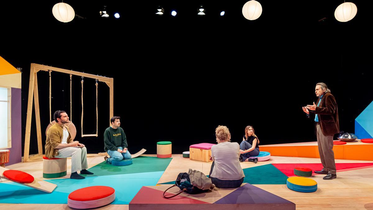 Una escena de la obra de teatro "Una bofetada a tiempo" de Focus\Sergio Panizo