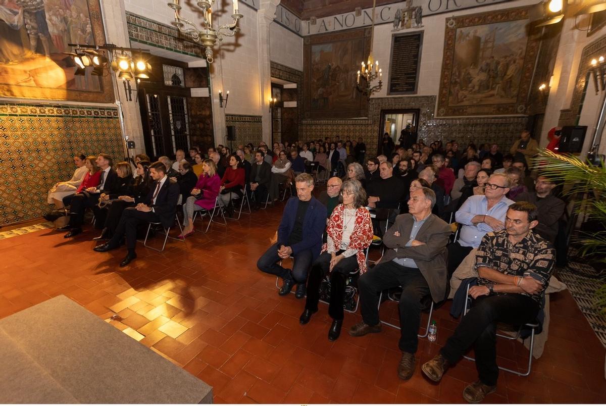 SALÓ DE CORONES PALAU DUCAL DE GANDIA. Acte de lliurament dels Premis Literaris Ciutat de Gandia 2025