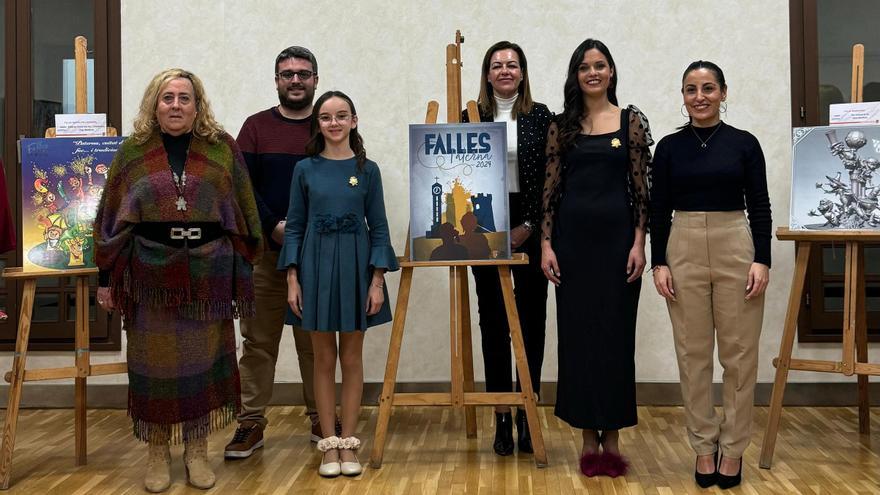 Paterna inaugura le exposición de bocetos y presenta el cartel del Libro de Fallas 2024