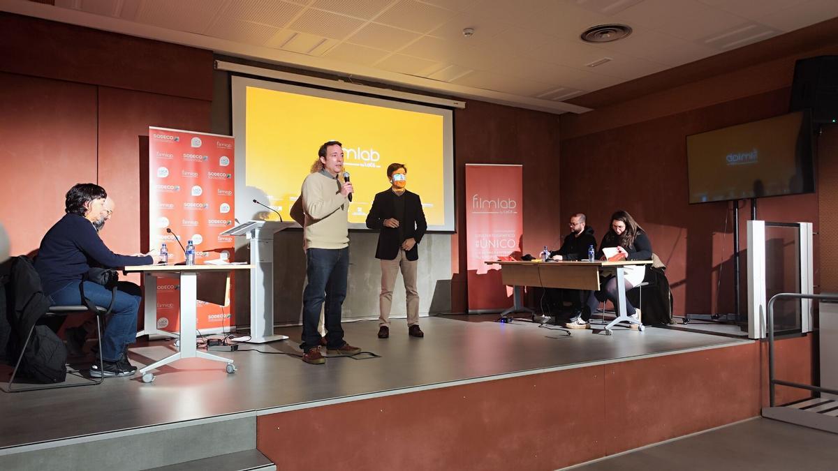 Pitch presentacion proyectos cine FilmLab Sodeco Casa Cultura de Mieres