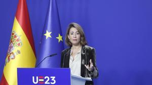 Raquel Sánchez, ministra en funciones de Transportes, Movilidad y Agenda Urbana