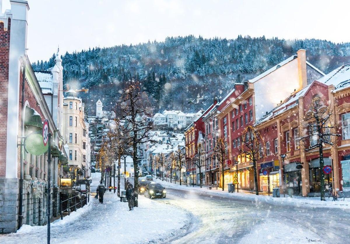 Bergen, en Noruega