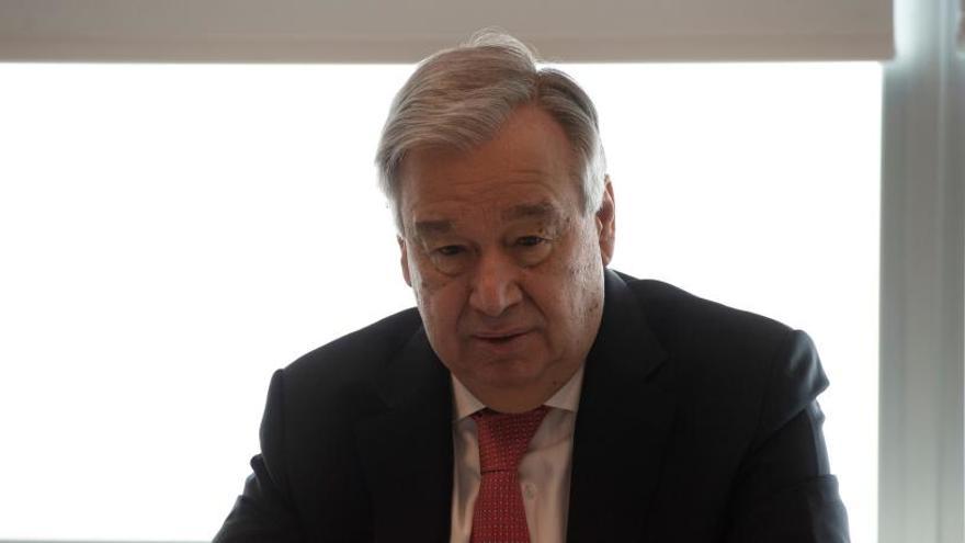 El secretario general de la ONU, António Guterres.