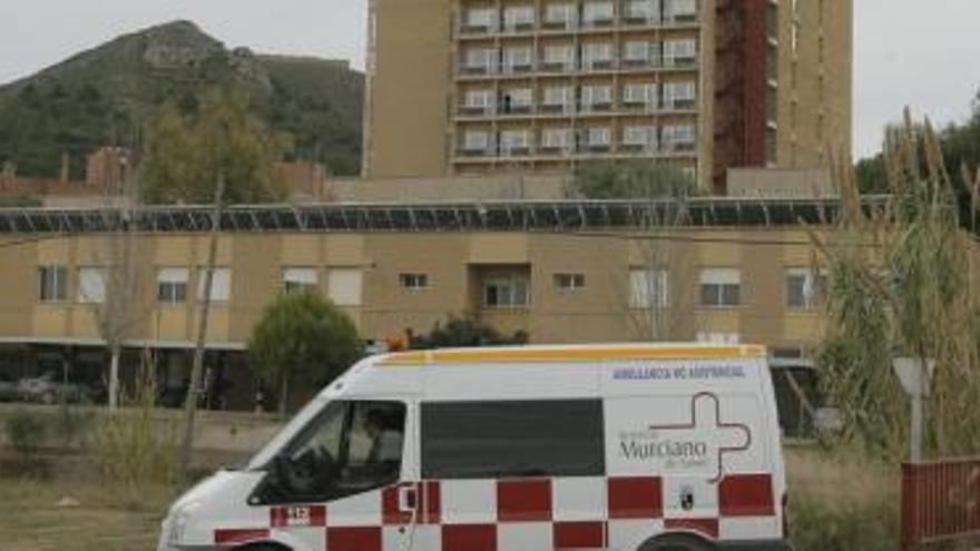 Imagen de uno de los traslados al nuevo hospital.