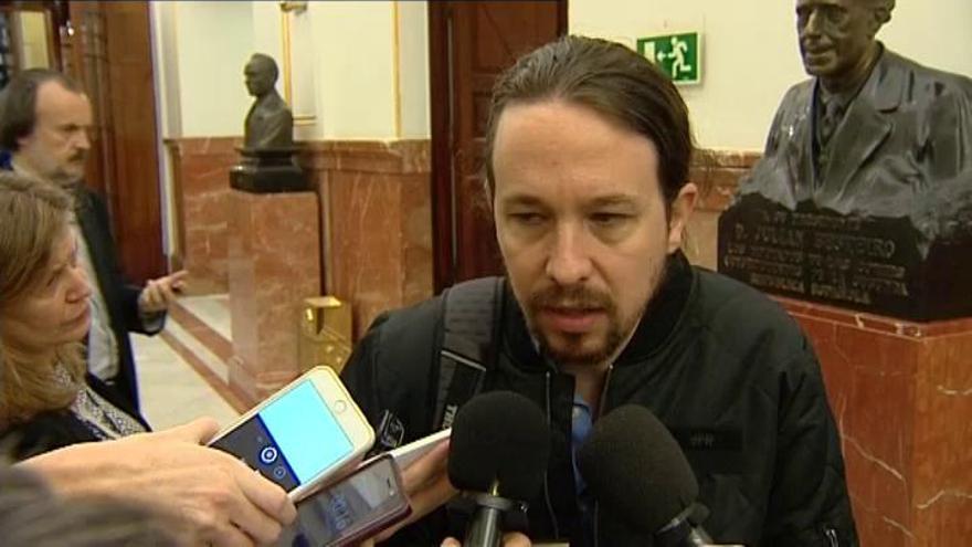 Iglesias ve la protesta contra un González un &quot;signo de salud democrática&quot;