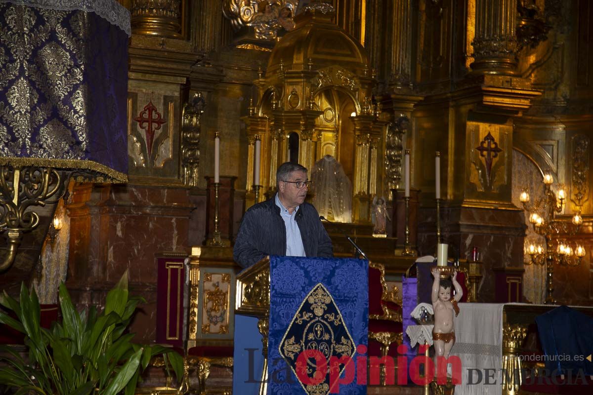 Presentación del cartel de Semana Santa de Caravaca