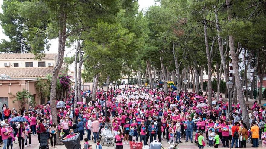 Éxito en la Marcha Rosa de Monóvar.