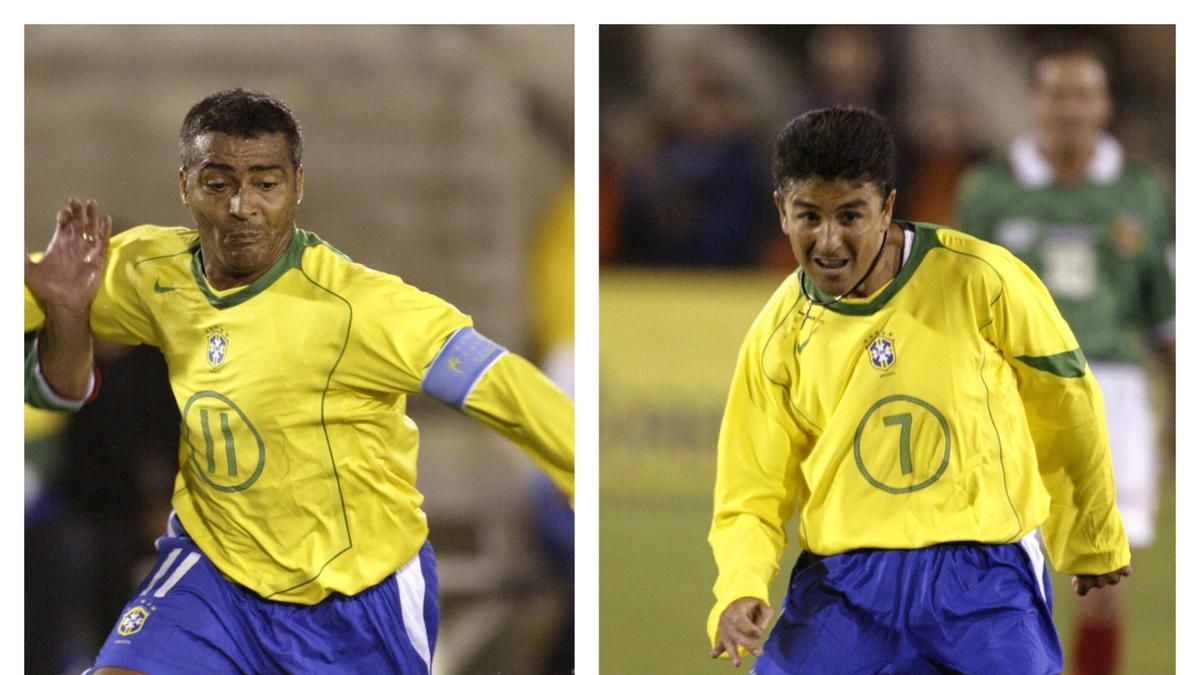 Romário y Bebeto, héroes del Mundial'94 con Brasil.