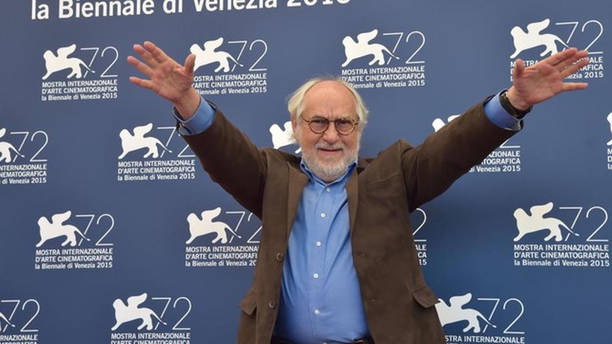 Arturo Ripsten, en el festival de Venecia del 2015, donde presentó 'La calle de la amargura'