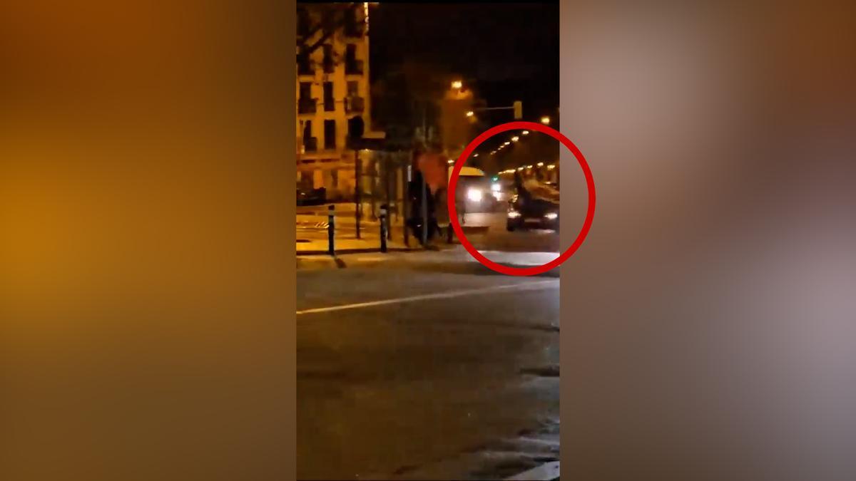 Brutal atropello en Madrid