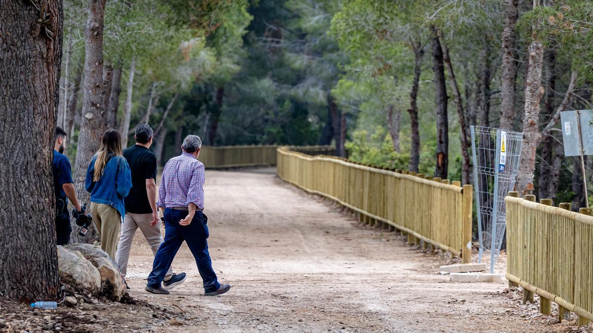 El Moralet contará con 17 kilómetros de caminos y senderos.