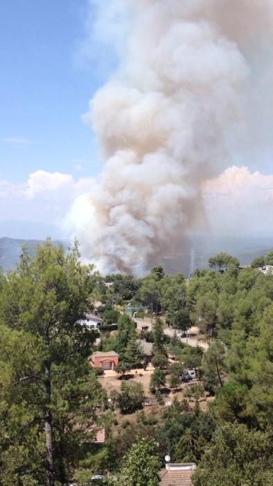 Incendi a Artés