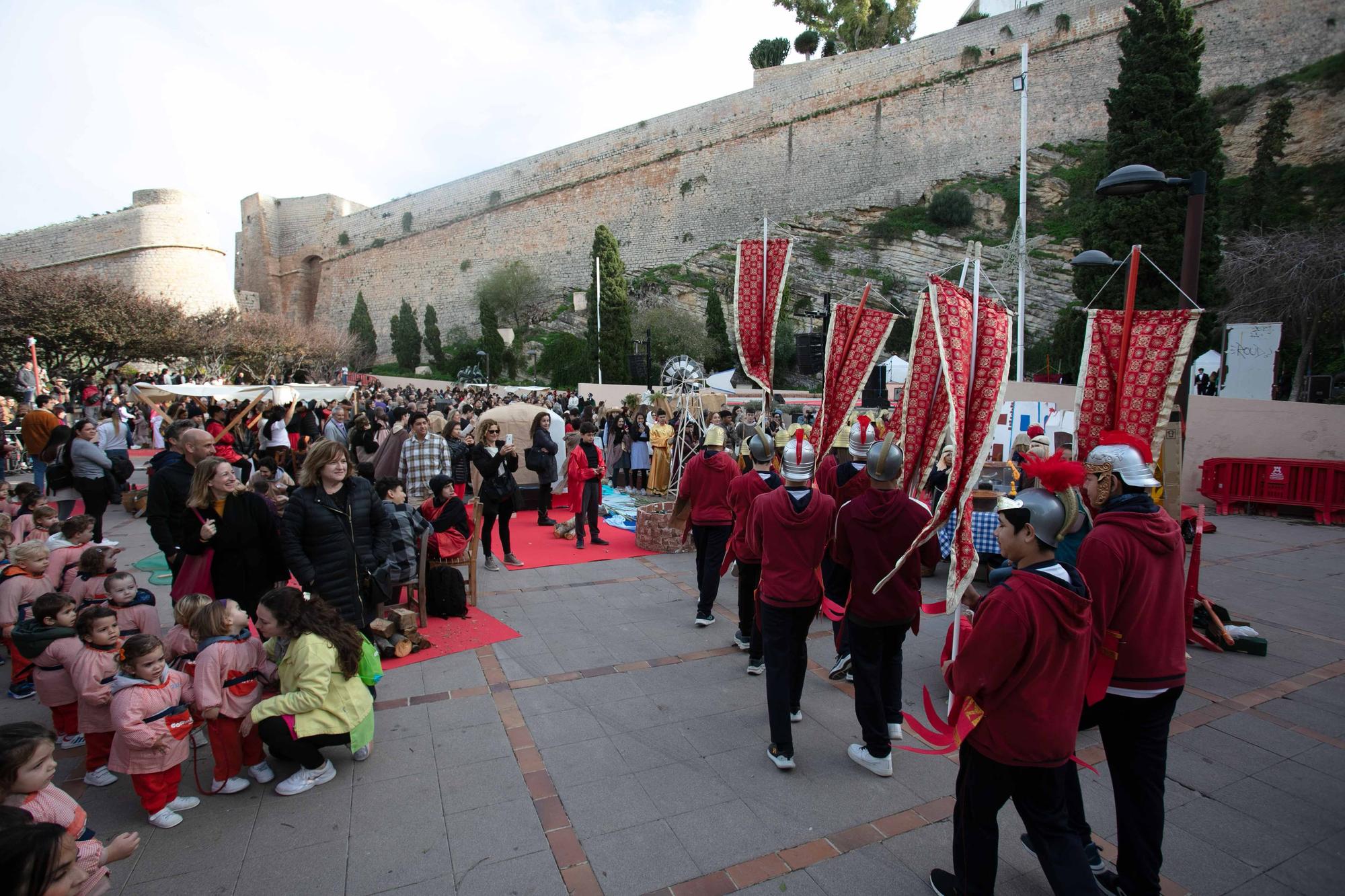 El belén viviente de la Consolación vuelve a las calles de Ibiza