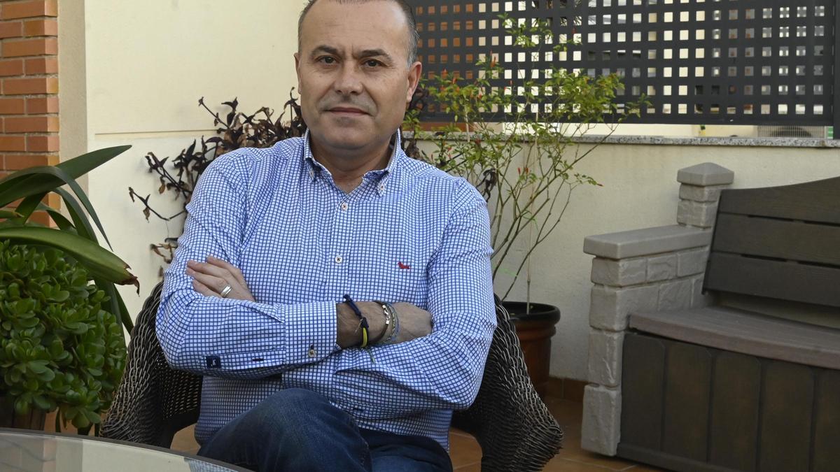 El president de la Junta de Festes de Vila-real, Antonio Carmona.