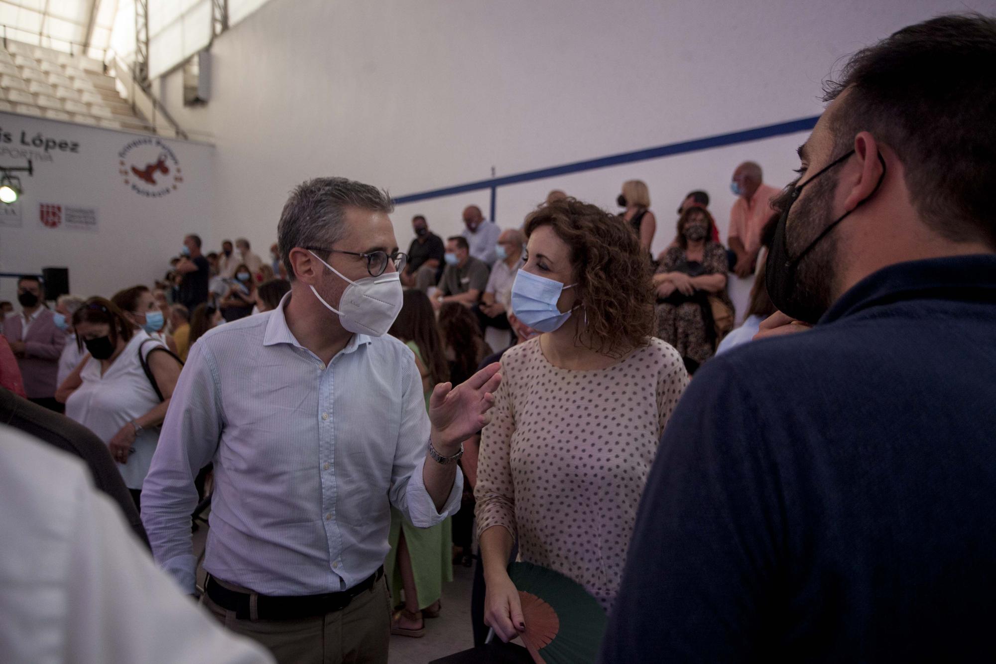 Emotivo homenaje al concejal fallecido Ramón Vilar en el trinquet de Pelayo