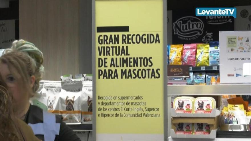 El Corte Inglés pone en marcha una nueva Gran Recogida Virtual de Alimentos para Mascotas