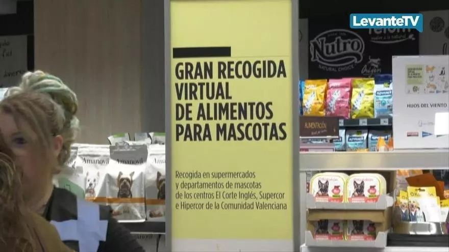 El Corte Inglés pone en marcha una nueva Gran Recogida Virtual de Alimentos para Mascotas