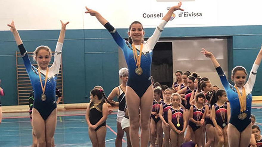 Exigente prueba de talento para 130 jóvenes gimnastas