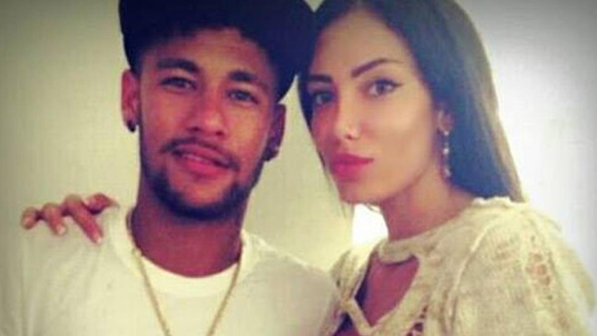 Neymar y Soraya, en una imagen colgada en redes sociales