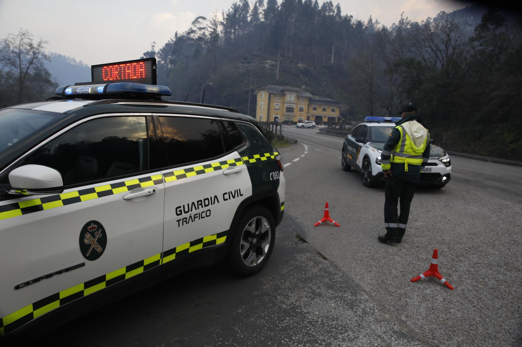 EN IMÁGENES: Gran oleada de incendios en Asturias