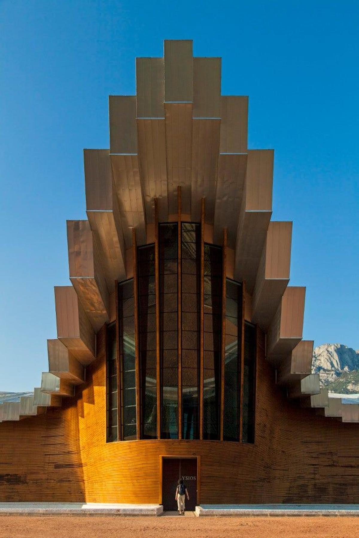Bodegas Ysios construidas por Santiago Calatrava.