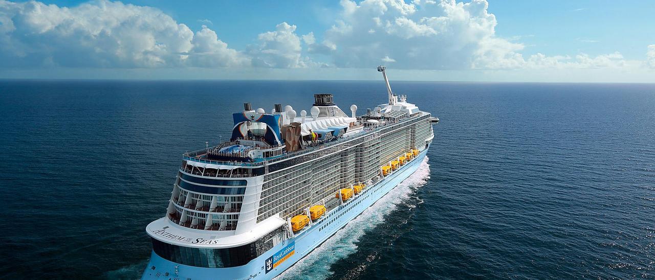 El &#039;Athem of the Seas&#039;, de la compañía Royal Caribbean, será el crucero más grande que llegue al Puerto de Las Palmas la próxima temporada.